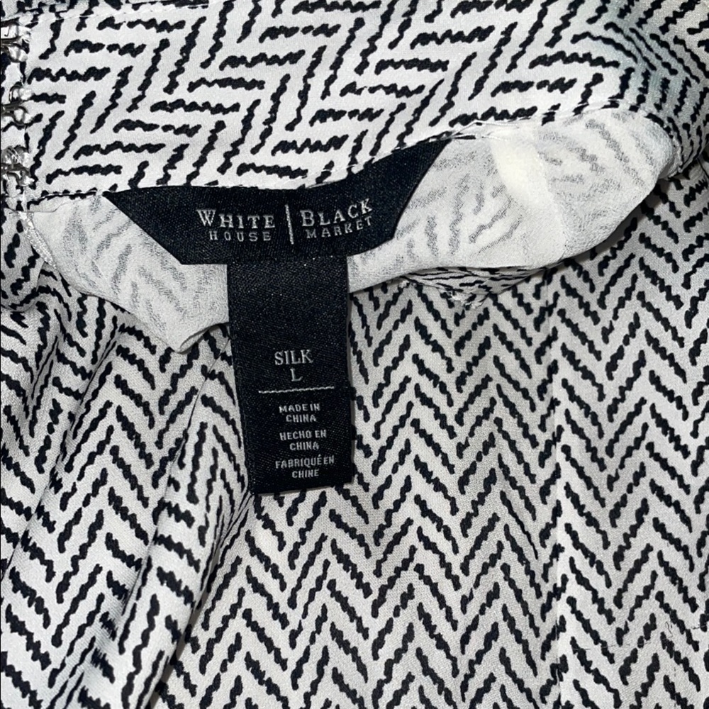 WHBM Elegant Silk Blouse - Picture 7 of 10